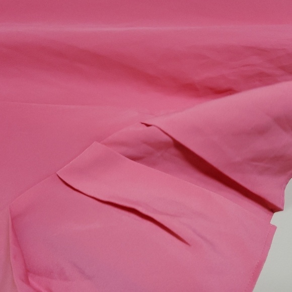 AnnTaylor Pink Blouse with pleated short sleeves Size XL - Picture 3 of 5